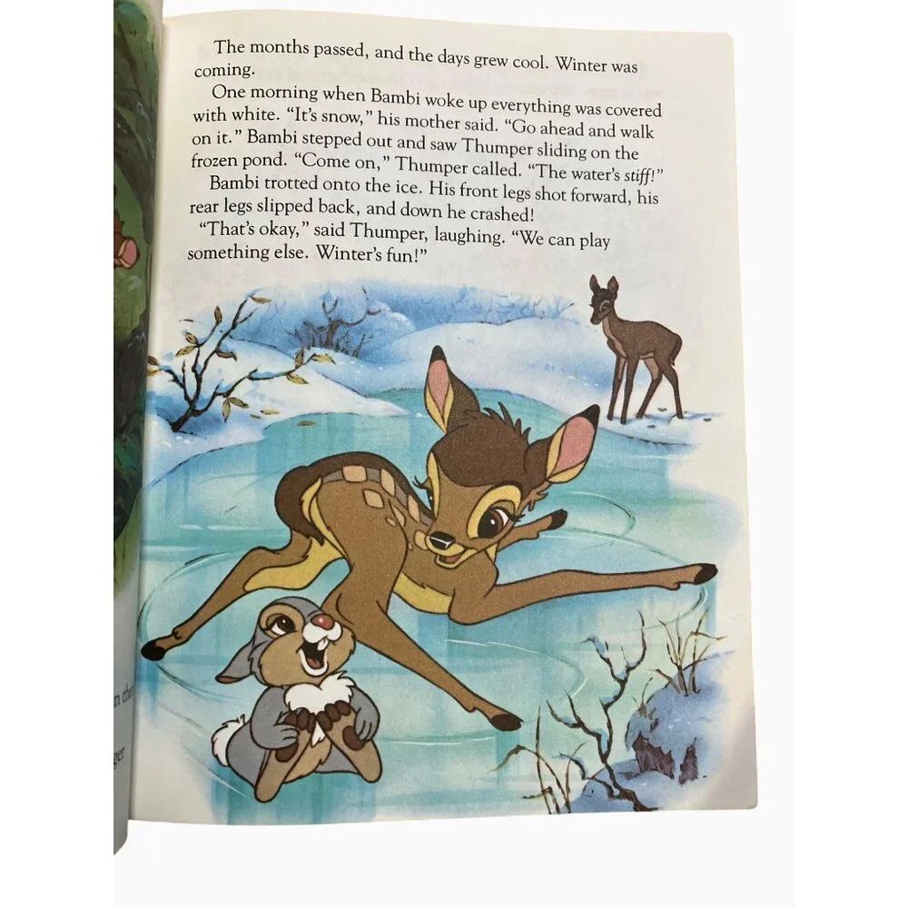 Walt Disneys Bambi Little Golden Book 106-9